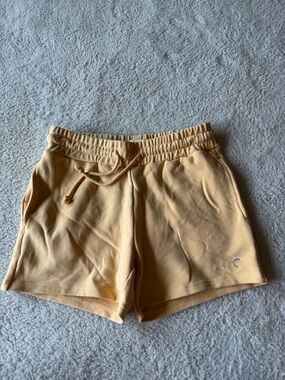 ZYIA Peach Drawstring Athletic Shorts